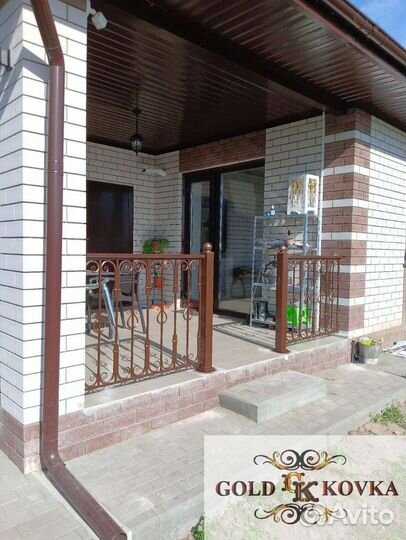 Кованые перила на крыльцо