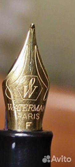 Перьевая ручка Waterman hemisphere позолота