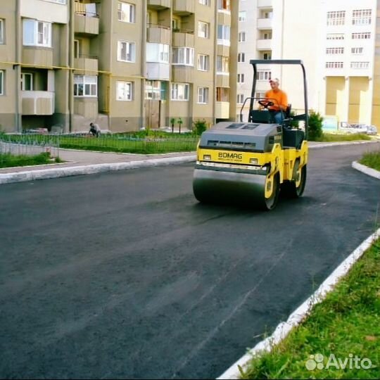Укладка асфальта / Асфальтирование под ключ