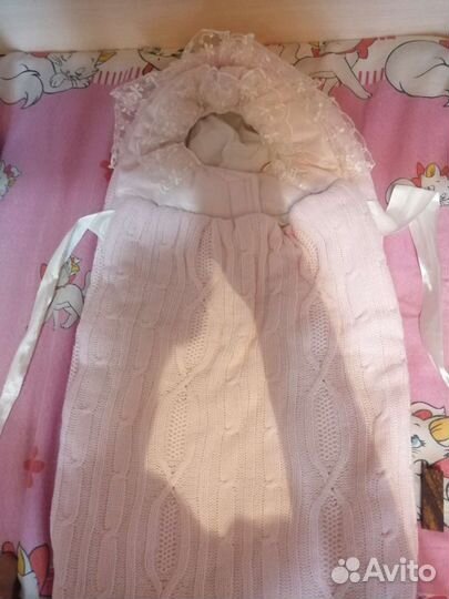 Теплый конверт в коляску