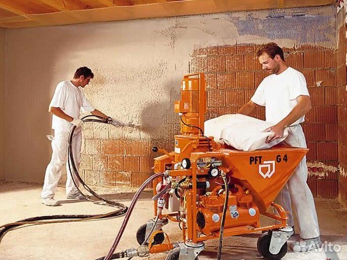 Механизированная штукатурка