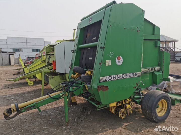 Пресс-подборщик John Deere 590, 1998