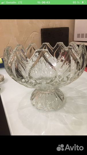 СССР ваза большая для фруктов