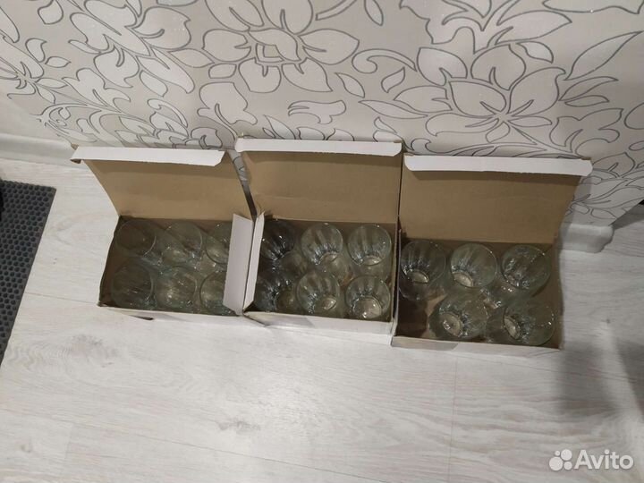 Бокалы высокие (сок/вода) новые