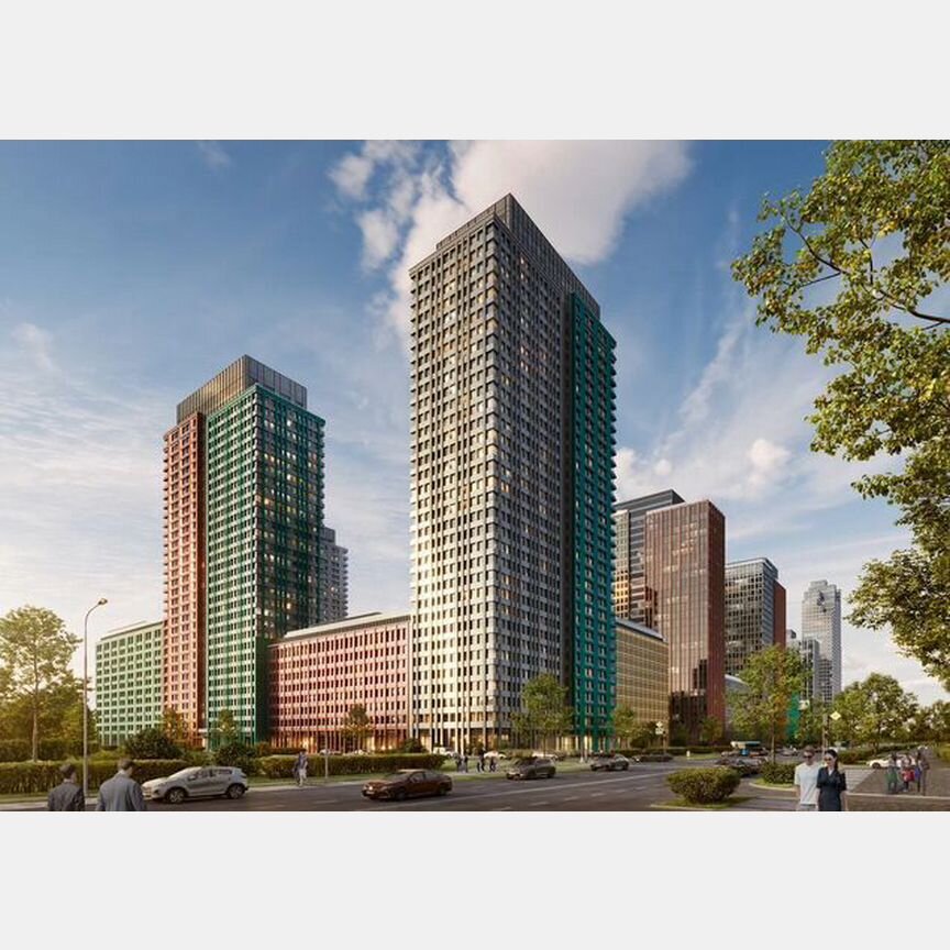 1-к. квартира, 41,8 м², 24/35 эт.