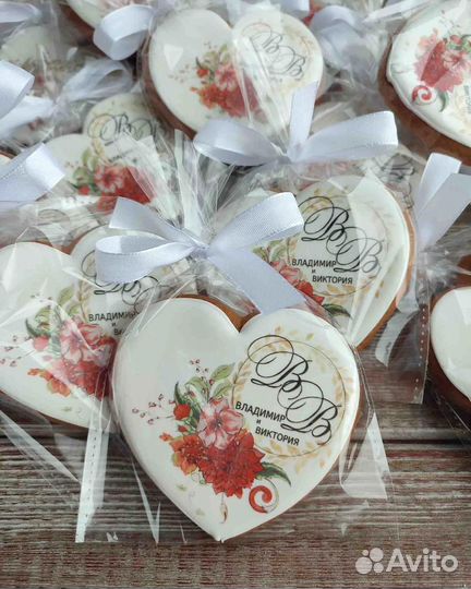 Свадебные пряники