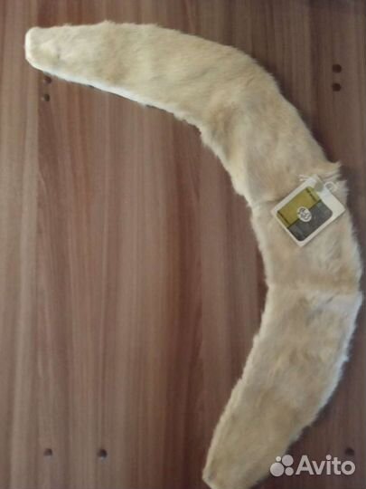 Воротник норка новый