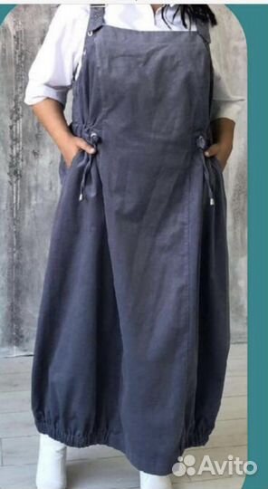 Джинсовый сарафан