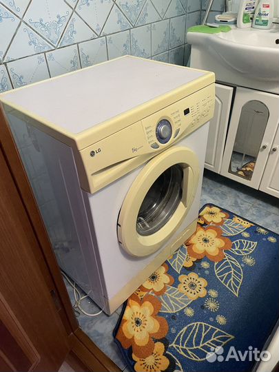 Стиральная машина бу lg 5 кг