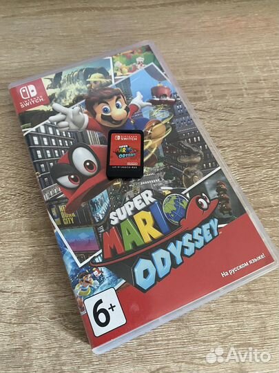 Картридж Super Mario Odyssey