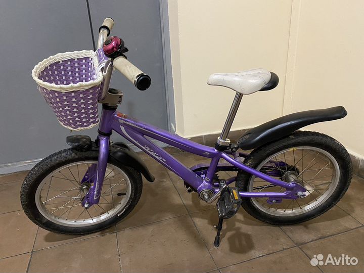Велосипед для девочки 3-7 лет