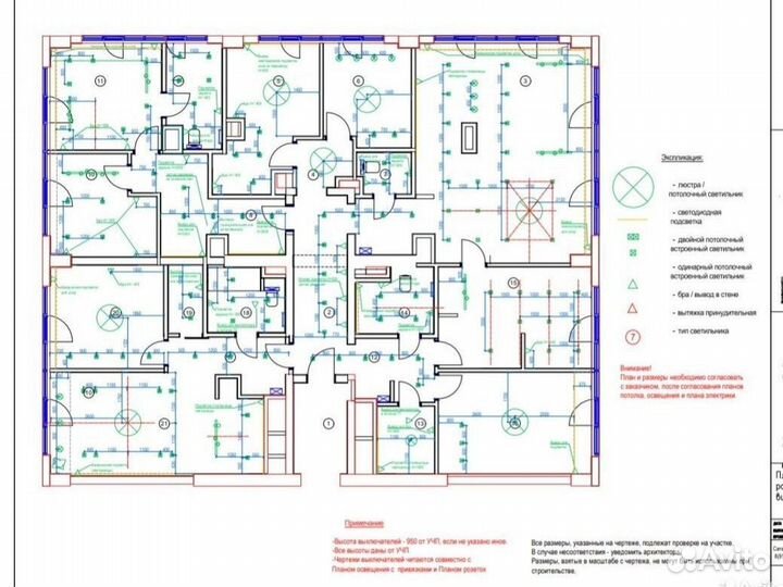 Чертежи интерьеров в AutoCad