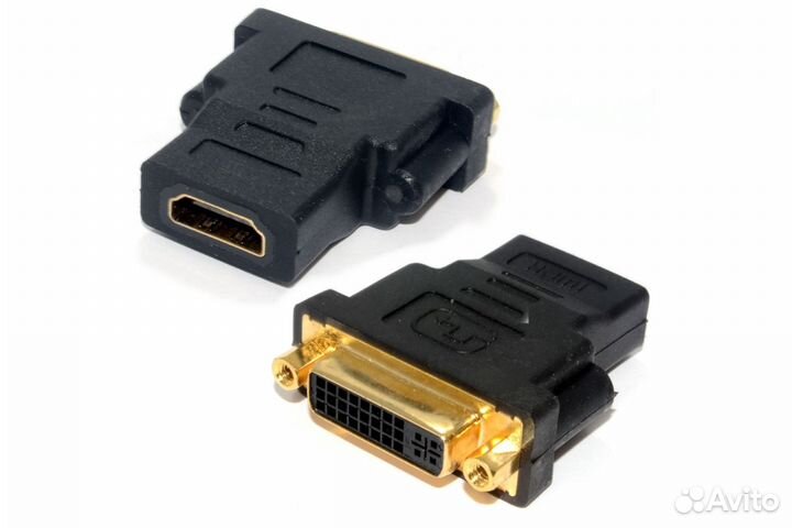 Переходники VGA-DVI I,DVI D- HDMi и кабель
