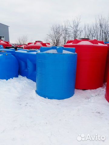 Ёмкости из пластика крупногабаритные под воду кас