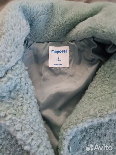 Пальто для девочки Mayoral 128