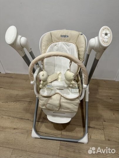 Детский стульчик качеля для кормления