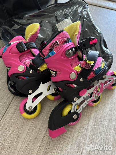 Коньки роликовые раздвижные
