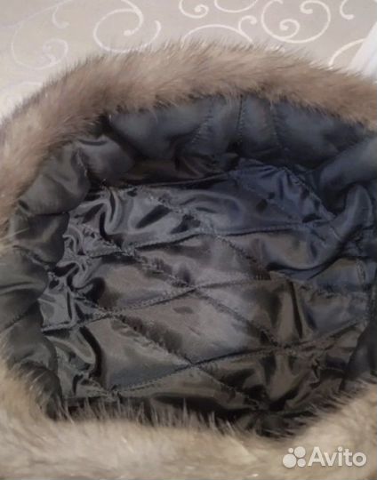 Шапка норковая