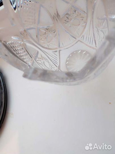 Ваза хрустальная из СССР