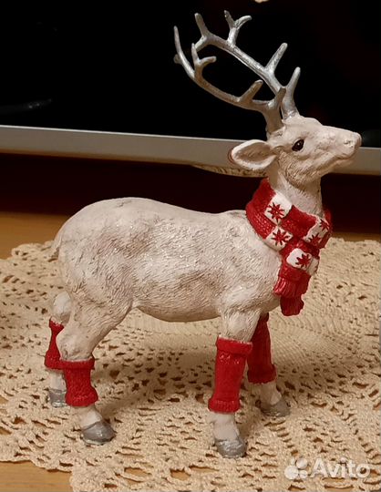 Новогоднее украшение фигурка олень
