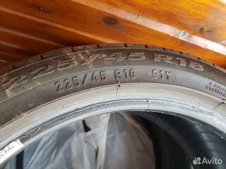 Pirelli ASW2 225/45 R18 и 255/40 R18 95Y