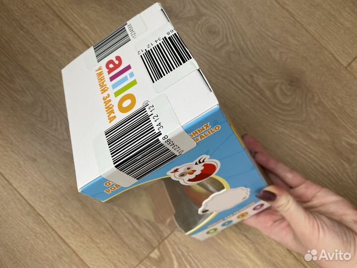 Зайчик alilo новый желтый