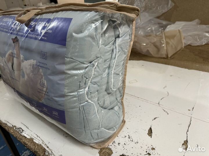 Одеяло подушки лебяжий пух