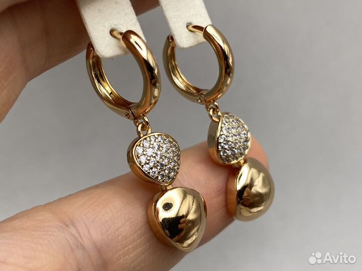 Серьги длинные