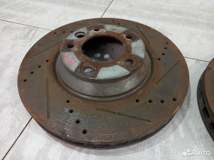 Тормозные диски переднее Audi Q7 4L 4.2 BAR 2007