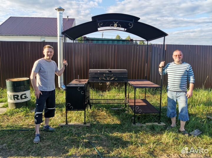 Мангал из стали