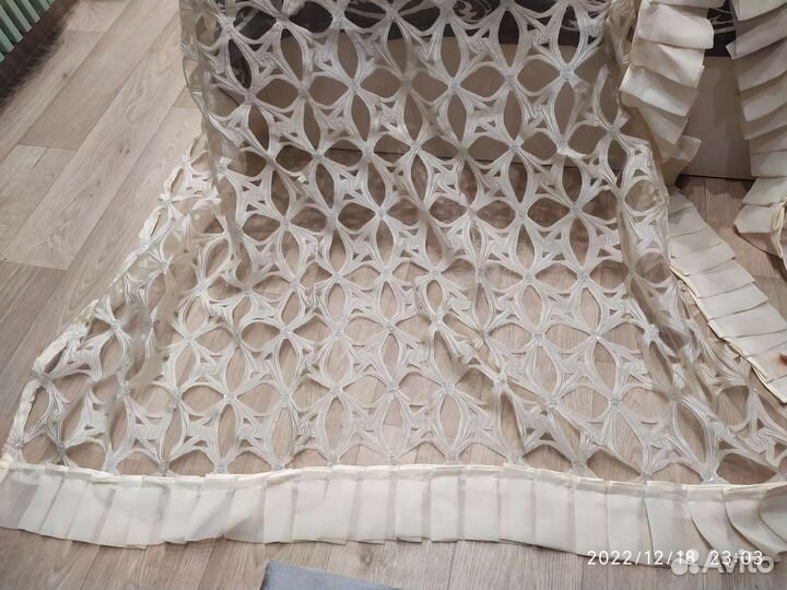 Шторы и тюль бу