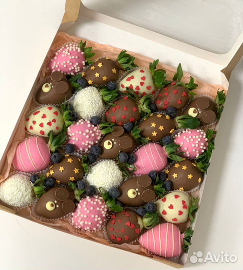 Клубника в бельгийском шоколаде