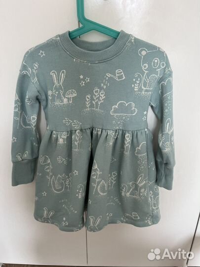 Платье Некст Next на девочку, флис