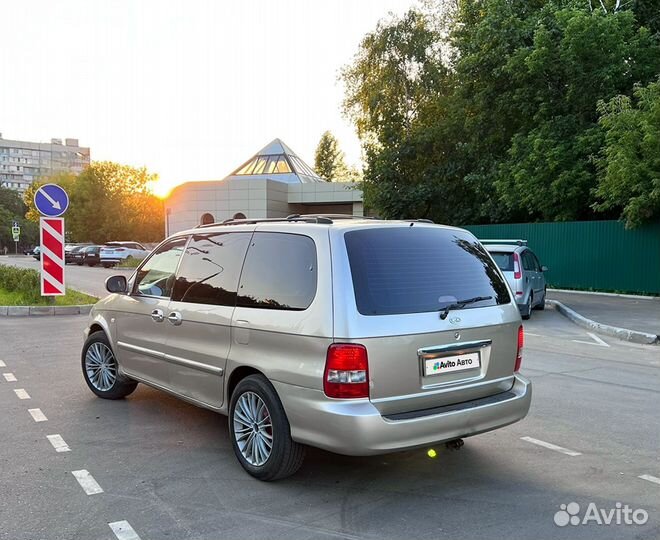 Kia Carnival 2.9 AT, 2005, 200 000 км