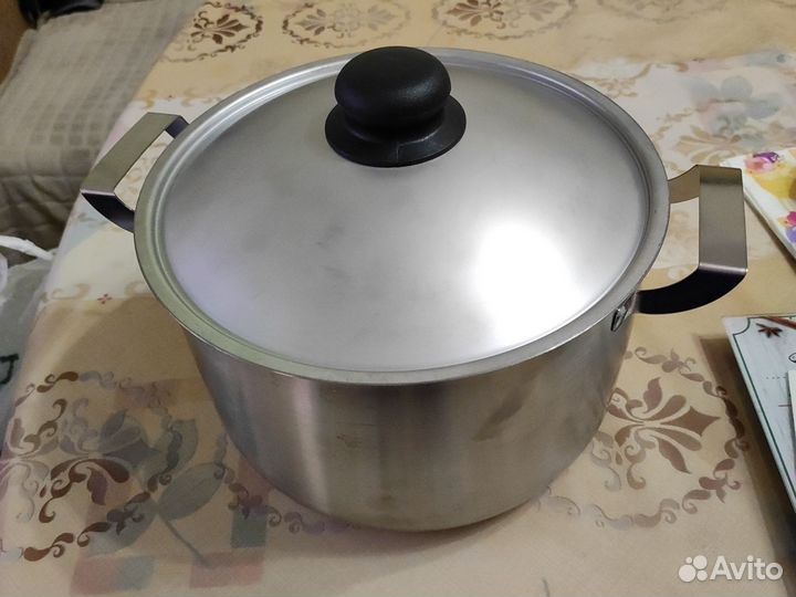 Кастрюля из нержавейки 5 литров