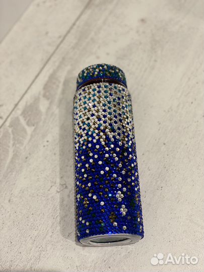Бутылка для воды из страз