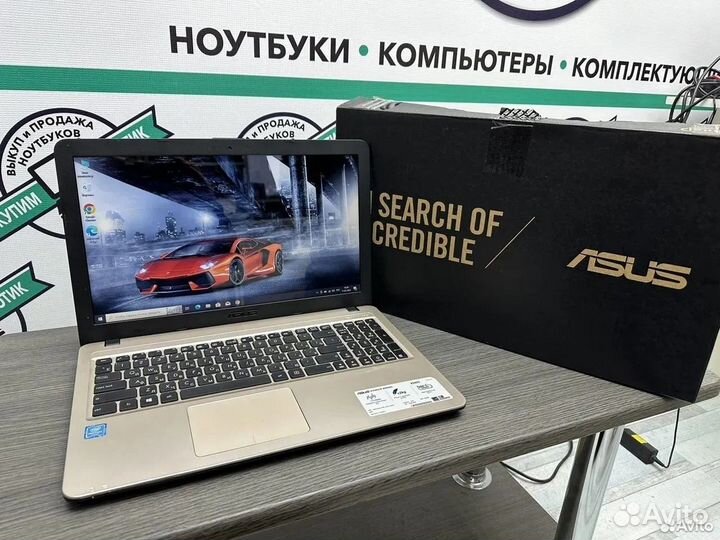 Идеал 2019 asus 4 ядра Pentium N3700 DDR4 SSD128