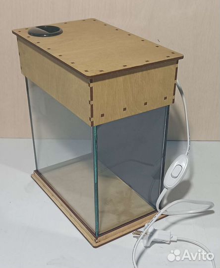 Аквариум в стиле лофт Loft