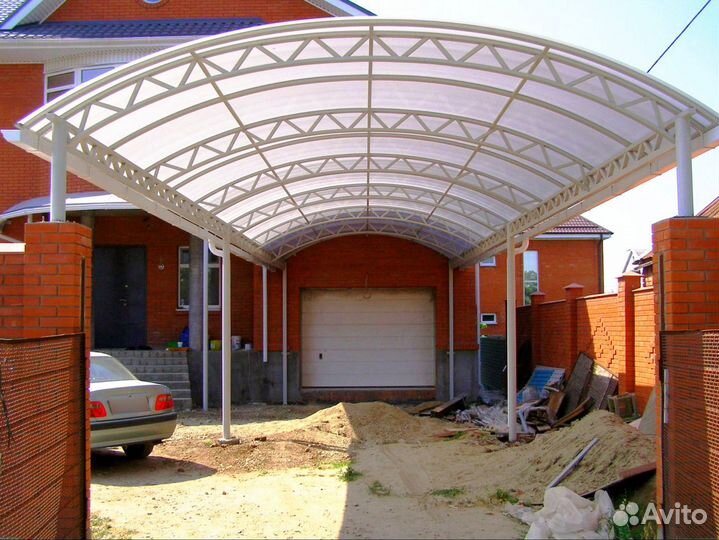 Навес для автомобиля