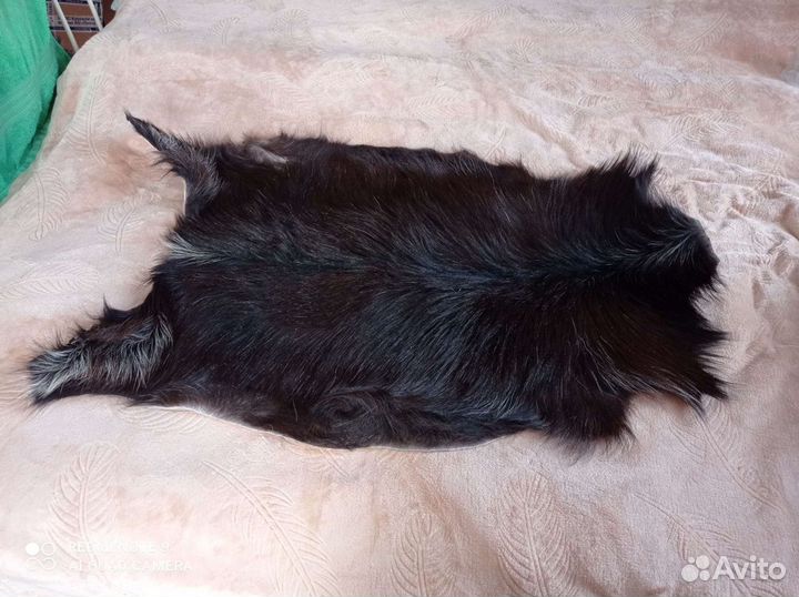 Шкура козья выделанная