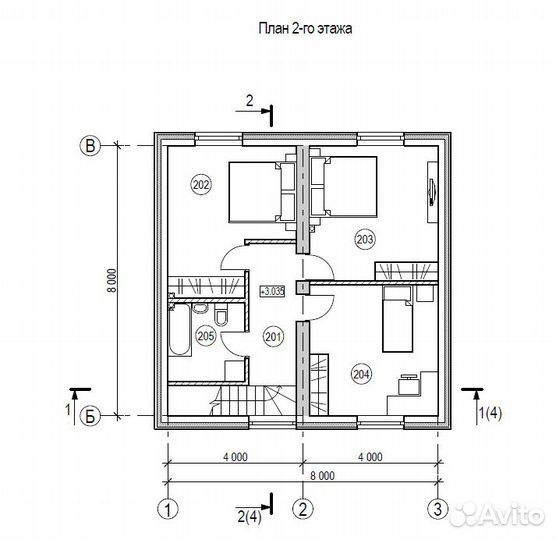 Домокомплект 117,9 кв.м из теплоэффективных блоков