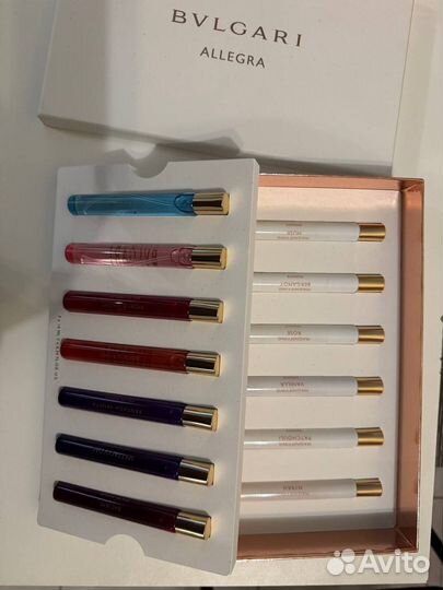 Bvlgari набор миниатюр alegria 14*10 ml