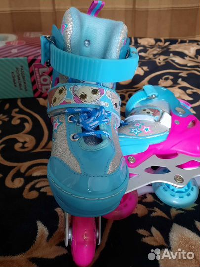 Роликовые коньки раздвижные р26-29