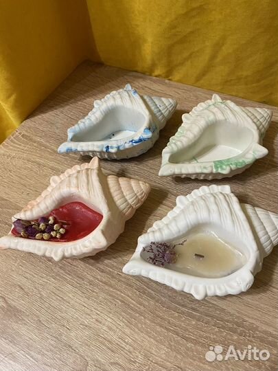 Декор из гипса, ароматические свечи