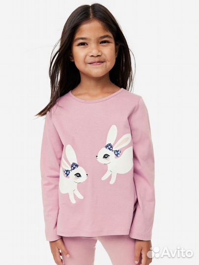 Лонгслив на девочку h&m 92