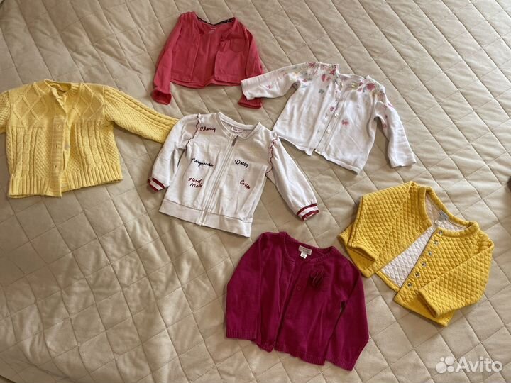 Вещи пакетом на девочку 80-86