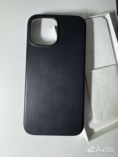 Чехол на iPhone 13 pro max кожаный оригинал