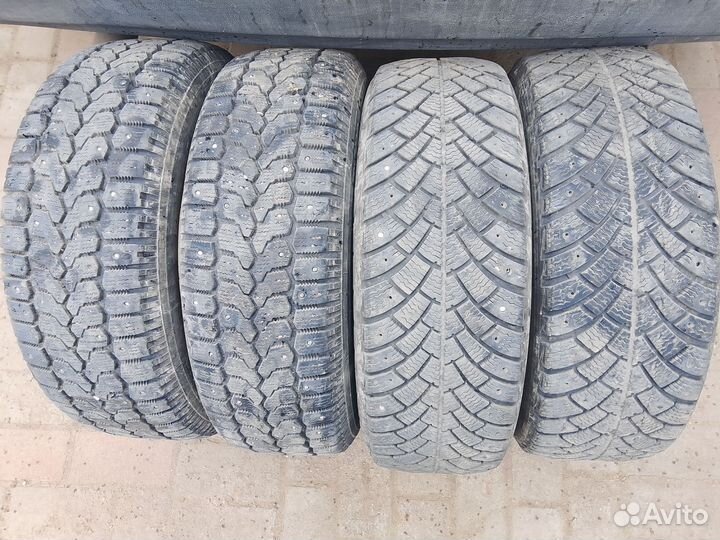 Зимняя резина r 14 на ваз бу