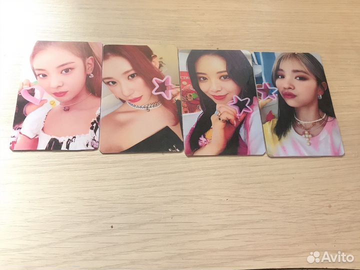 Карты kpop итзи