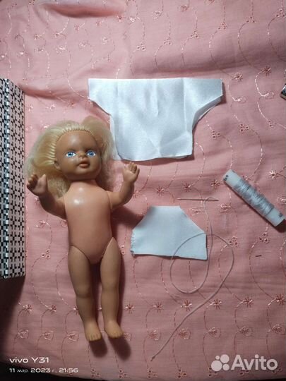 Кукла гдр пупс маркированный